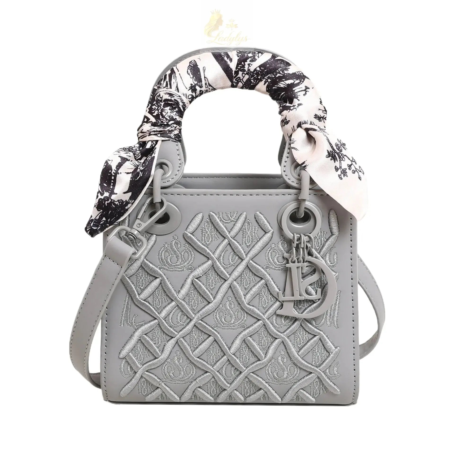 Luxury Versatile Craftsmanship Embroidery Concubine Handbag LADYLYS