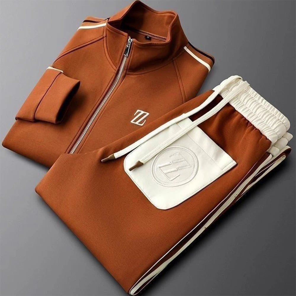Men's Autumn Stand-Collar Casual Sports Suit LADYLYS