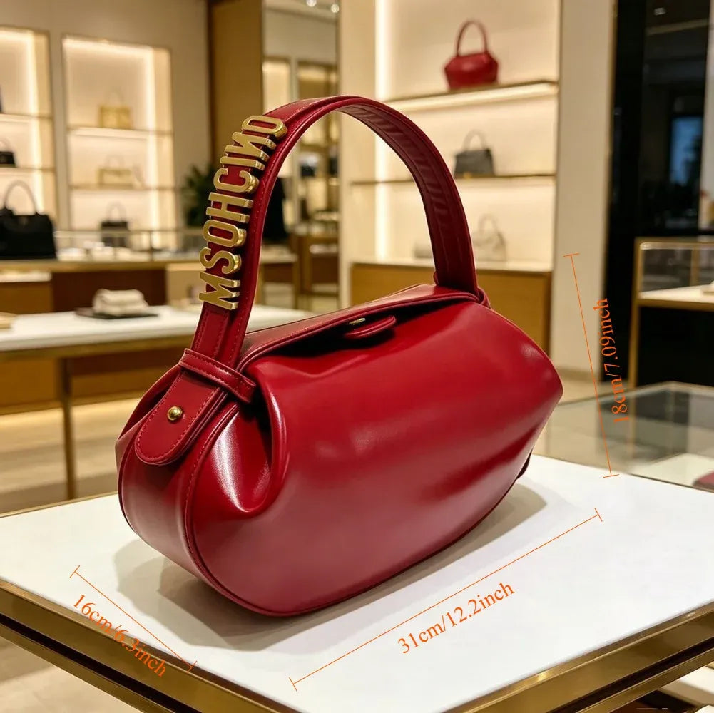 Women's Mini Cylinder Shoulder Bag