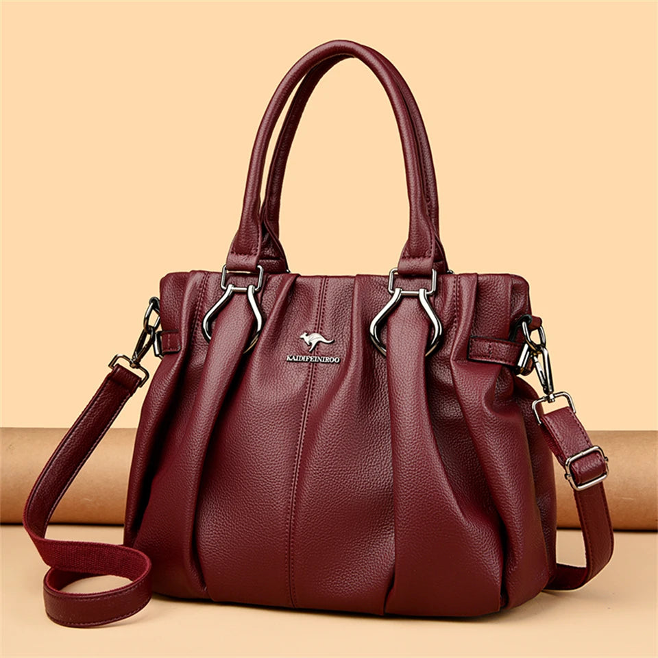 Luxury Handbags Designer Purses High Quality Soft Leather LADYLYS