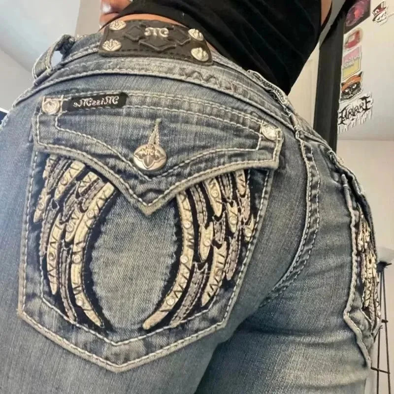 Women's Low-Rise Bootcut Pants