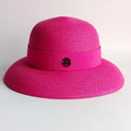 Mint Green Summer hat Hepburn Style Women's Foldable Beach hat Cover Outdoor Travel sun Hat straw hat sun hat LADYLYS