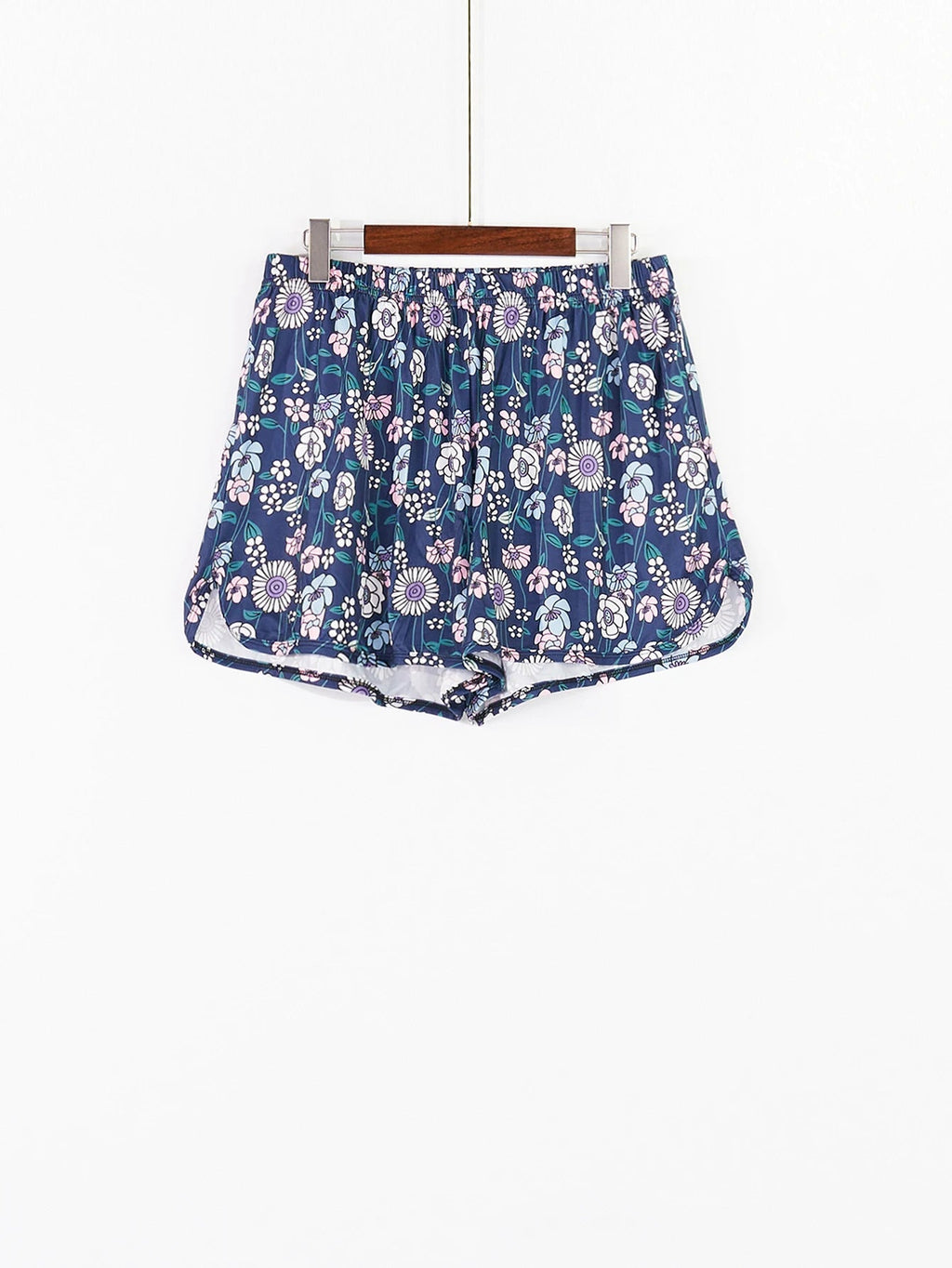 Spring Summer Loungewear Set Fresh Floral Print Camisole & Shorts 2-Piece LADYLYS