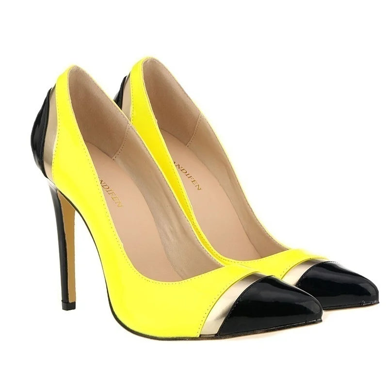 Women Pumps Fashion Sweet Pointed Toe Stiletto High Heels Sexy Lady LADYLYS