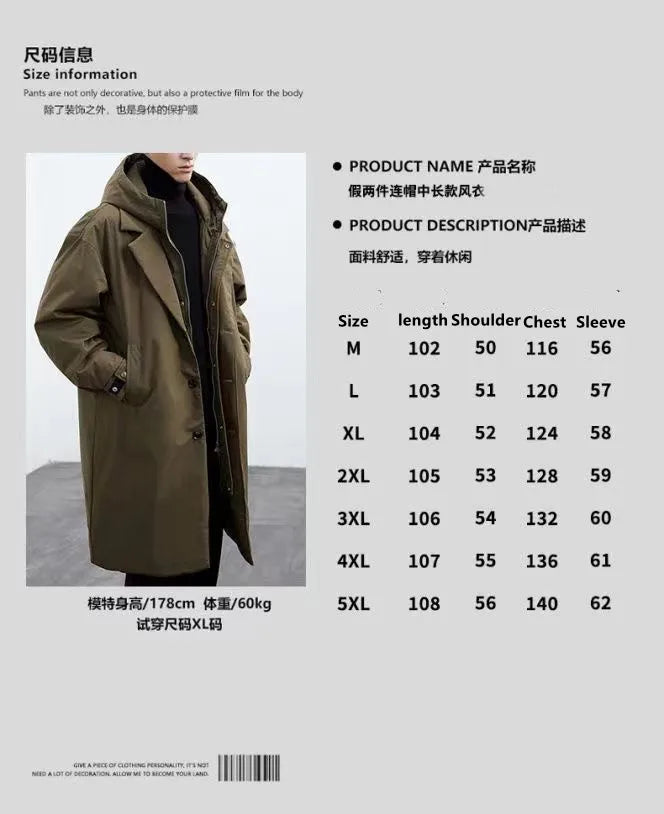 Solid Color Windproof Coat – Spring & Autumn Fashion Outerwear