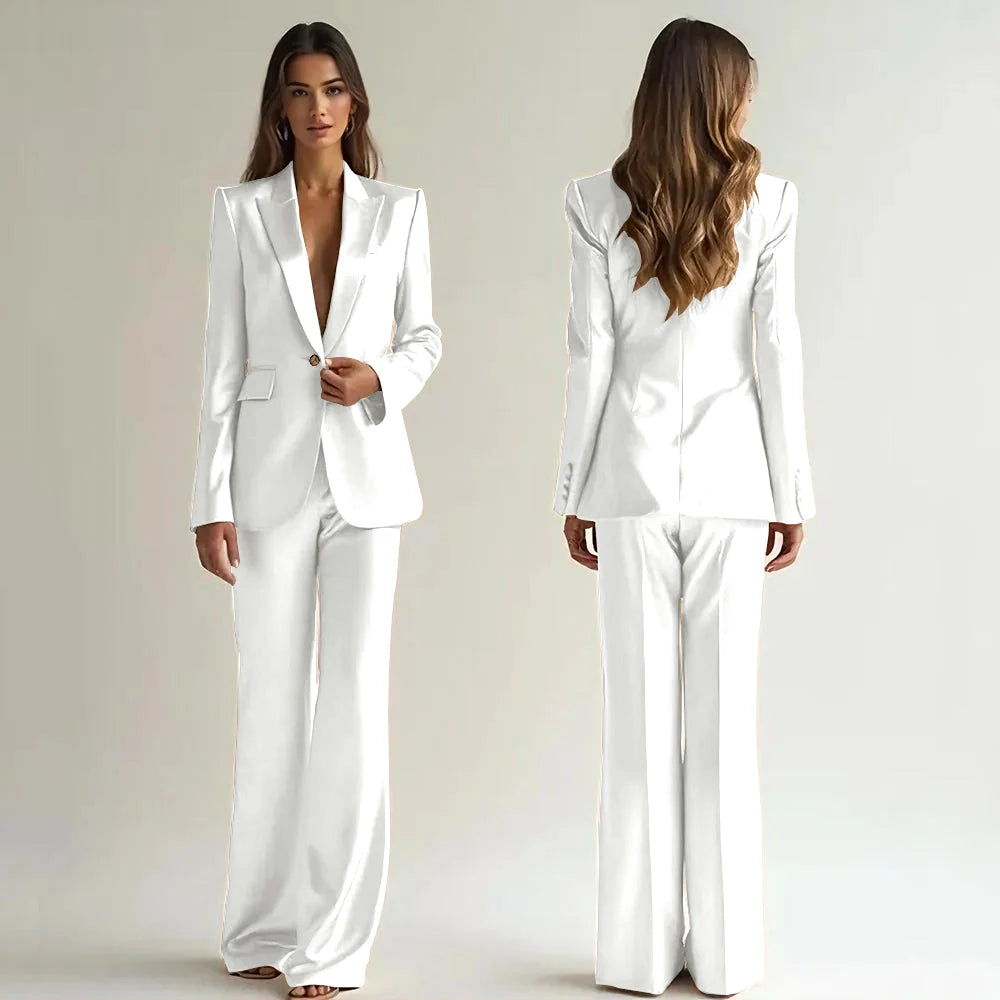 Luxury High Quality Suit One Button 2 Piece Jacket LADYLYS