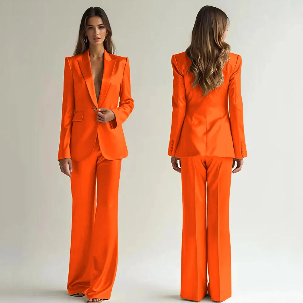 Luxury High Quality Suit One Button 2 Piece Jacket LADYLYS
